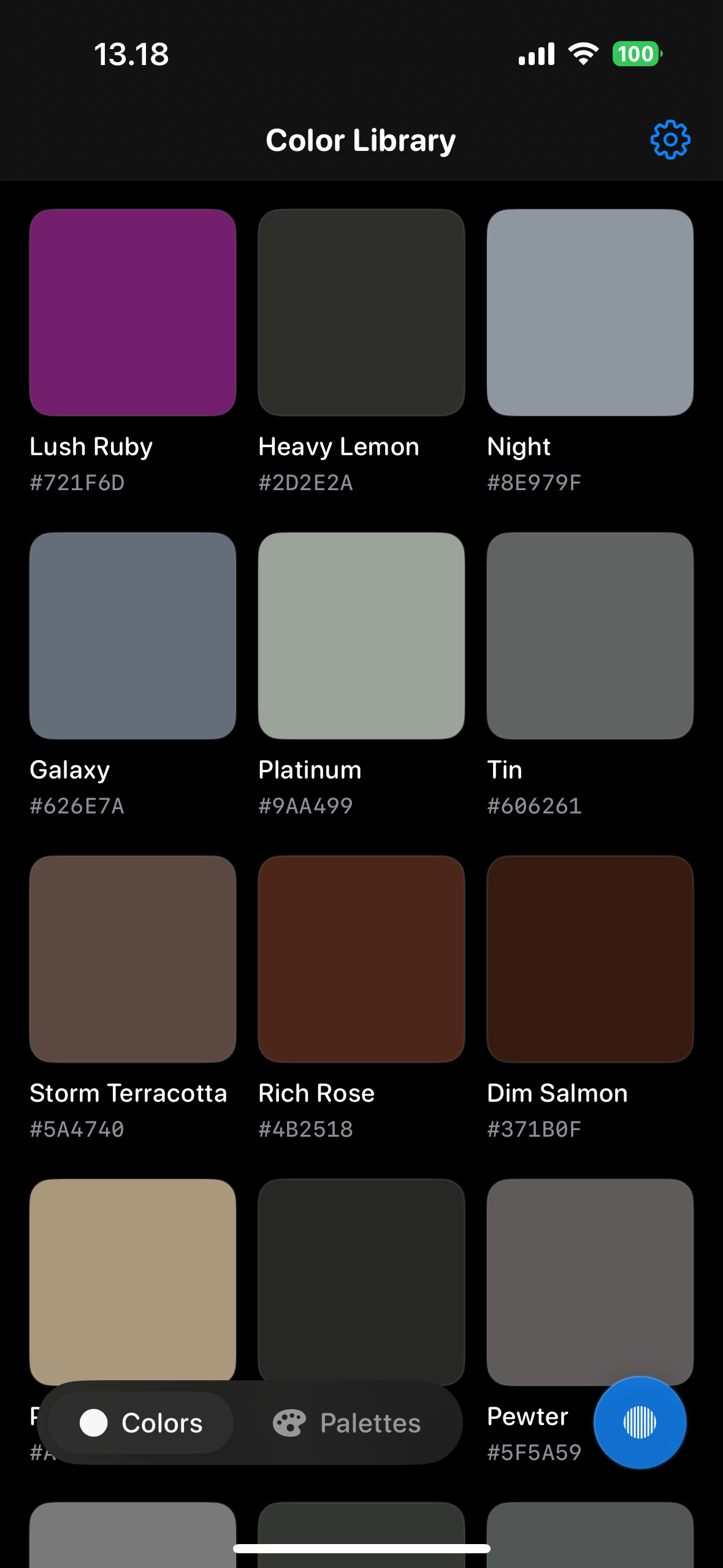Smart Color Library